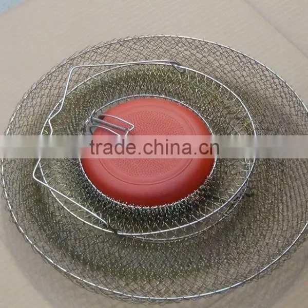 American Famous Brand Collapsible Wire Fish Basket photo-3