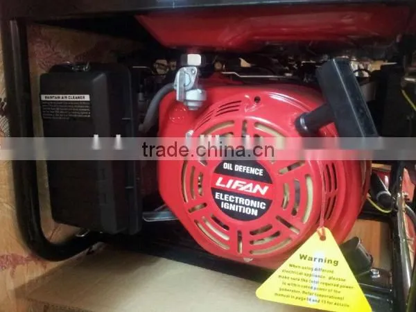 2.5kw Portable Low Oil Gasoline Generator Lifan 2.8GF-3 photo-3