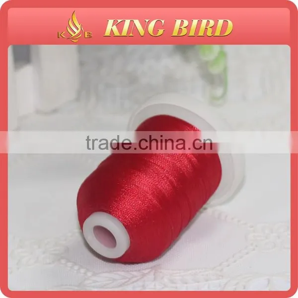 100% China Organic Polyester Embroidery Bobbin Thread photo-3