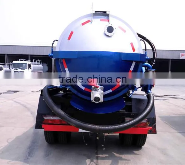 LHD ro RHD 6000l Sewag Vacuum Tank Truck for Sale photo-2
