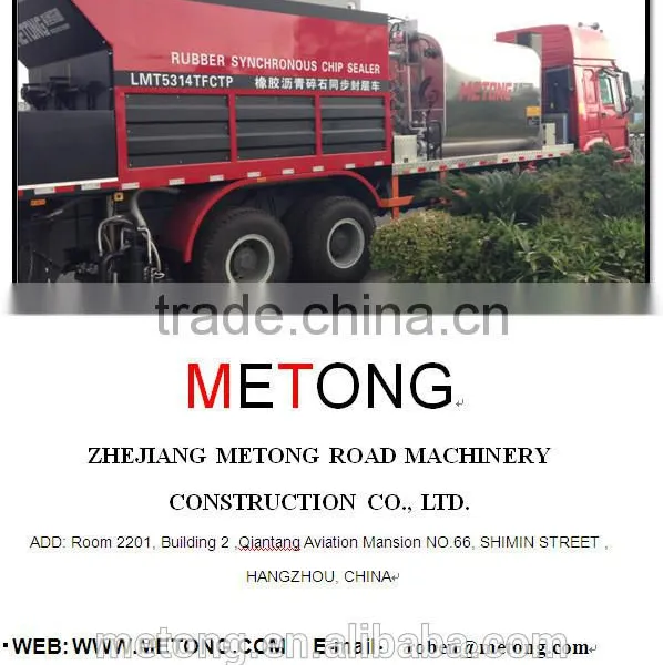 World Famous Brand Bitumen and Aggregate Synchronous Chip Sealer photo-4