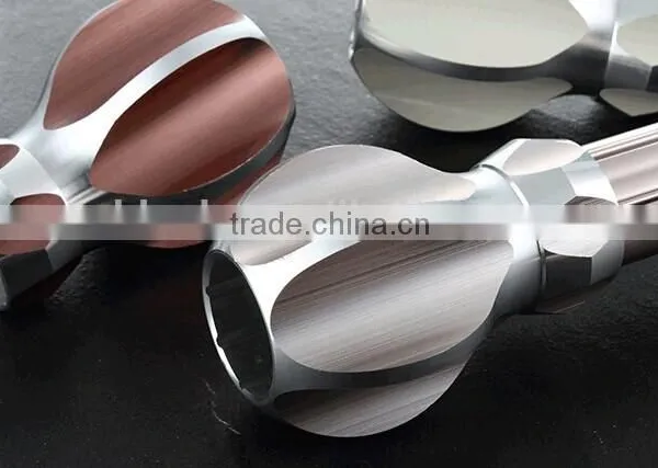 Furniture Aluminum Profiles , Retractable and Circular Aluminium Curtain Rod photo-2
