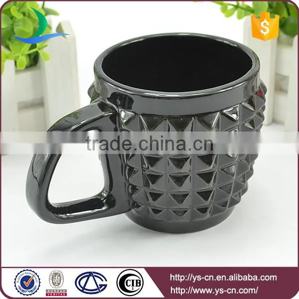 Wholesale Black Embossed Turkish Tea Cups photo-3