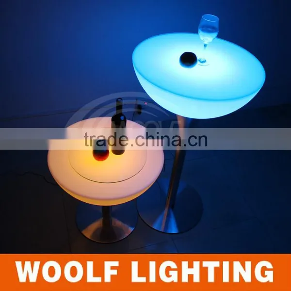 Fashional Bar Nightclub Round Glow LED Table photo-2