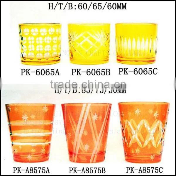 2017 Trendy Luxury Aussie Hand Cut Glass Candle Holder photo-5