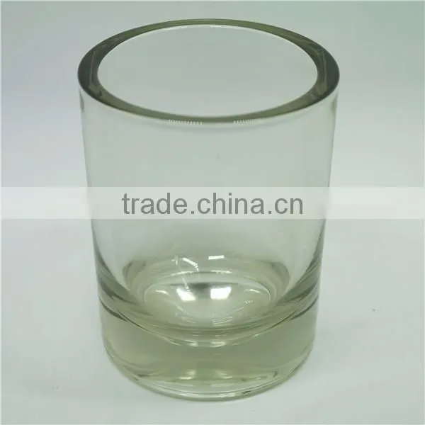 Thick Bottom Glass Candle Jar Glass Candle Container Wholesale photo-5