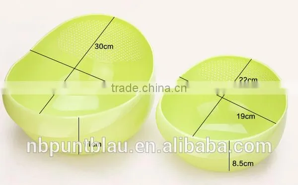 Kitchen Salad Fruit Innovative Plastic Bowl photo-6