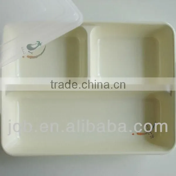 New Type Melamine Square Plastic Servering Snacks Tray photo-6