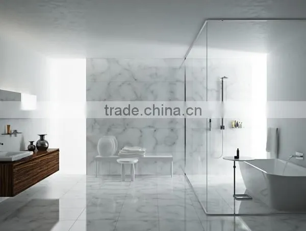Low Price Room Decoration Natural Stone Venato White Marble Tile photo-2