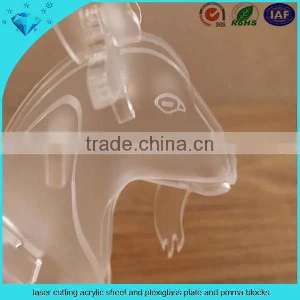 3d Laser Engraving Acrylic Horse Figures photo-5