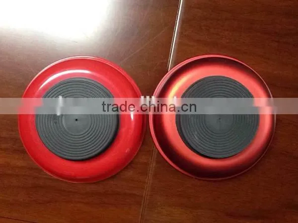 Red Color Round Carbon Steel Auto Repair Tools Magnetic Tray photo-2