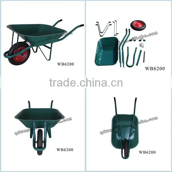 Wantai Air Wheel Concrete Wheel Barrow WB6200 photo-4