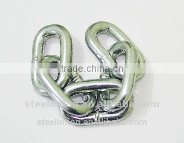 High Quality Small Steel Chain Galvanized Steel Link Chain photo-6
