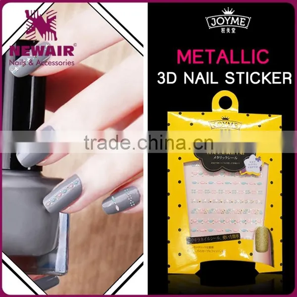 New Air Metallic Nail Art Sticker photo-3