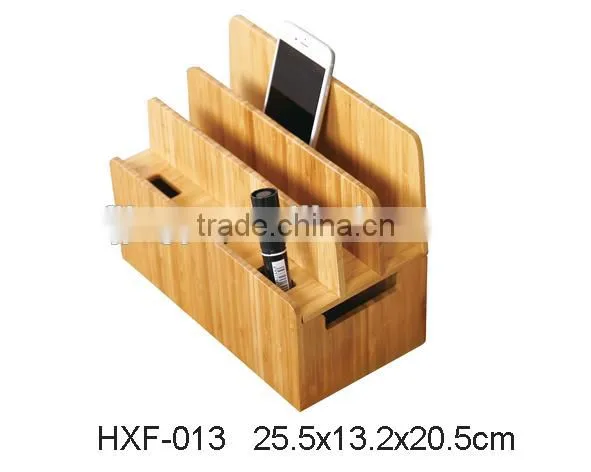 Bamboo Stationary Mobile Phone Stands and Holders photo-4