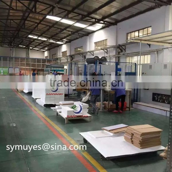 Modern Design PVC Kitchen Cabinet Door Factory photo-3