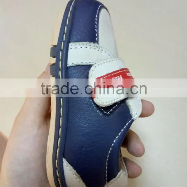 GZY Top Design Popular Stocklot Mixed Leather Baby Shoes photo-5