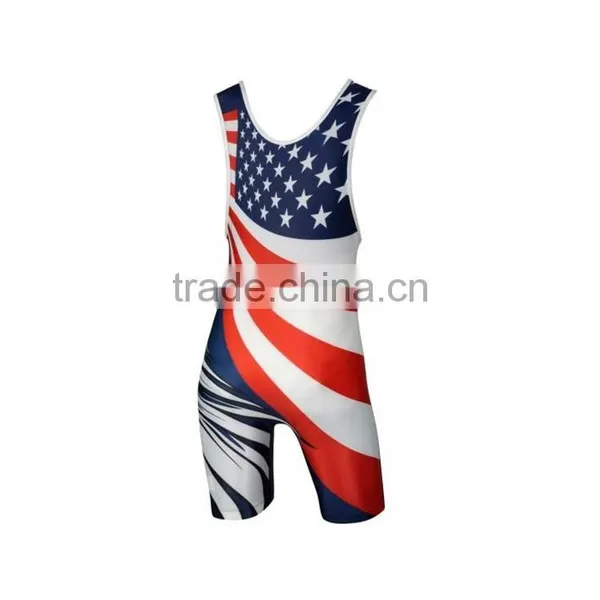 Custom and Cheap Fashionable Wrestling Singlets for Sale photo-4