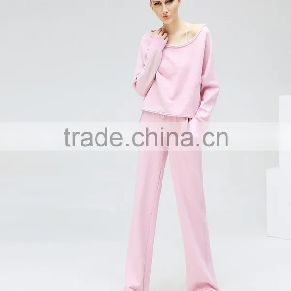 2016 Fashion Spring Sets Thin Fleece/new Sport Loose Bomber Pull Over Fleece/big Collar Pink Rose Fleece photo-6