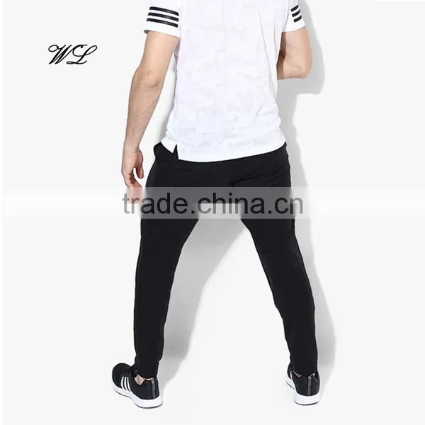 Men OEM Sweat Pants Fashion Designs Knit Fabric Jogger Pants photo-2