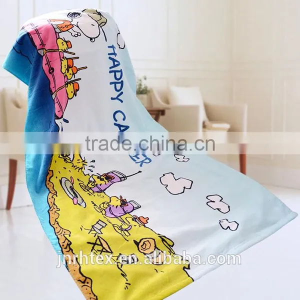 China Manufacturers Reactive Print Beach Towel photo-2