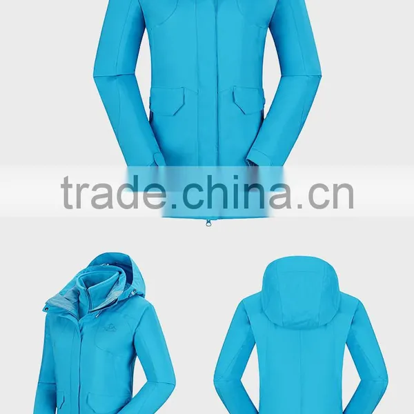 2017 PELLIOT Waterproof Windbreaker BomberJacket Women photo-2