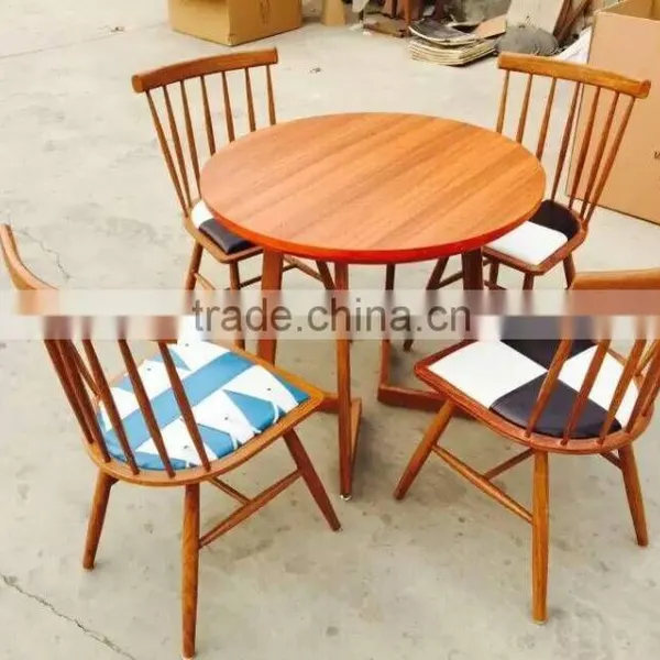 2016 Hot Selling Modern Design High Quality Wood Copy Metal Dining Chair photo-6