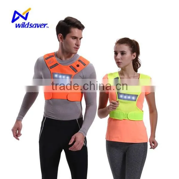Outdoor Night Running LED Flashing Summer Sports Clothes photo-2