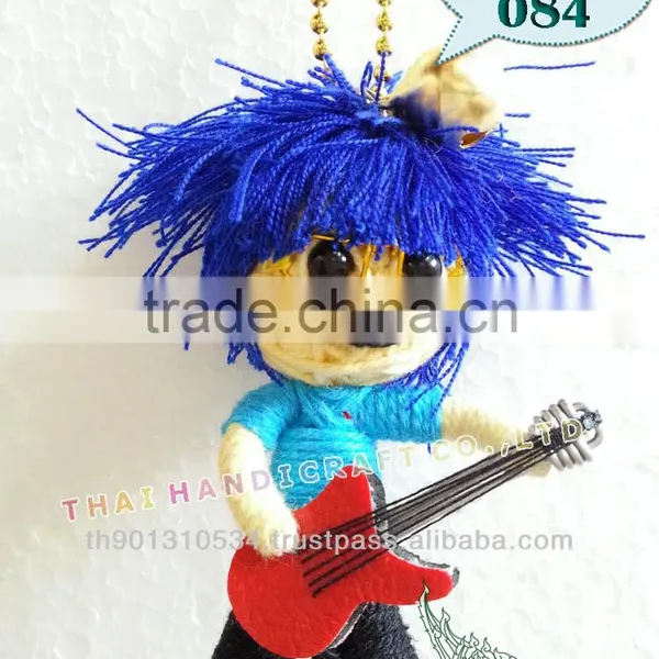 Handmade Keychains Keyrings Voodoo Doll String Accessories Bag Gifts