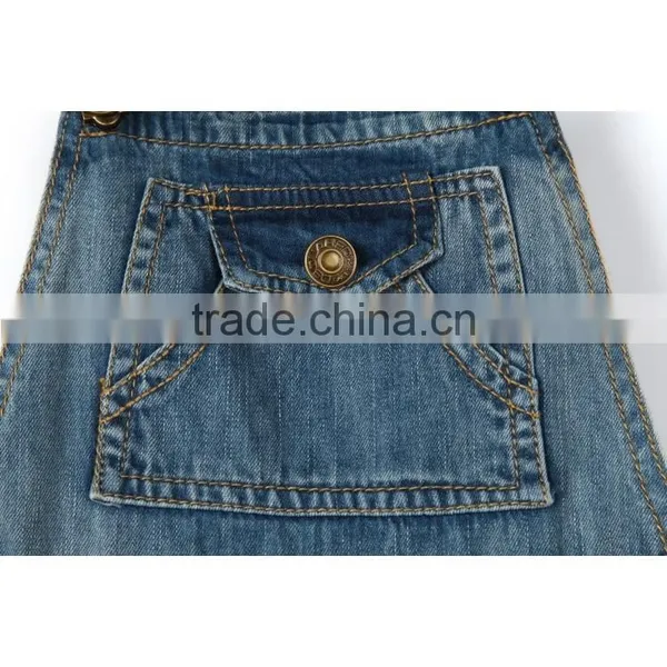 Wholesale Overall New Design Colorful Printing Kids Bib Pants New Style Fashion Girls Jeans photo-5