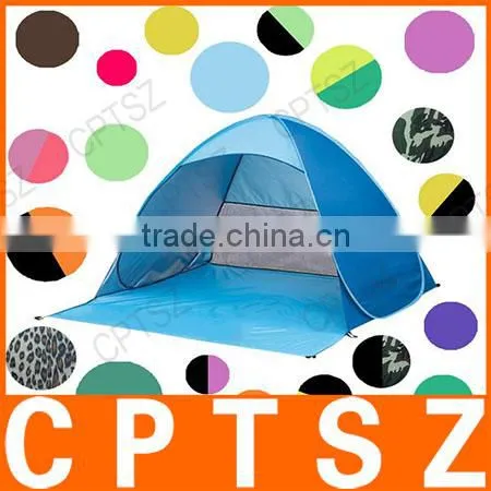 Beach Tent Outdoor Automatic Quick Folding Folding Shade Double Fishing Simple Tent photo-2