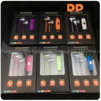 High Quality Metal Glow Ear Phone Support IOS and Android Phones