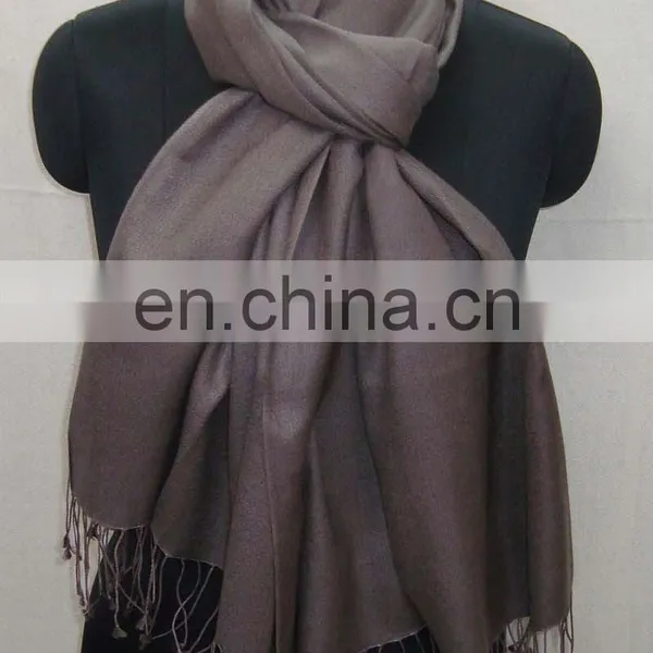 Silk Wool Pashmina Winter Shawl and Scarf Shawls photo-2