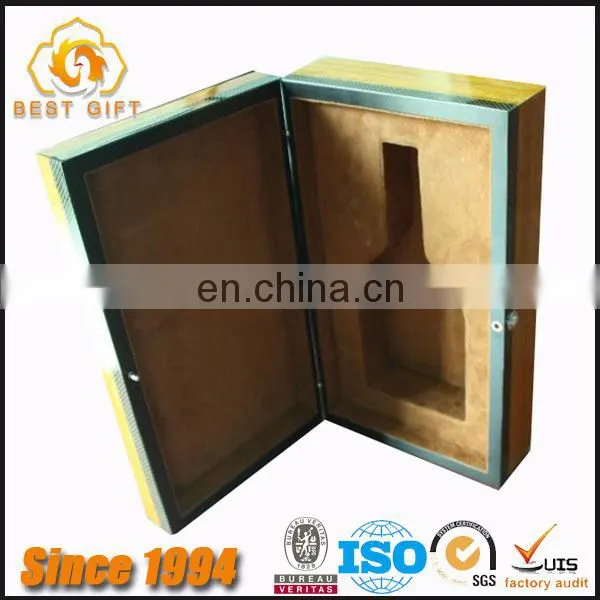 TOP SUPPLIER Luxury High Gloss Wood Box for 1 Bottle Champagne