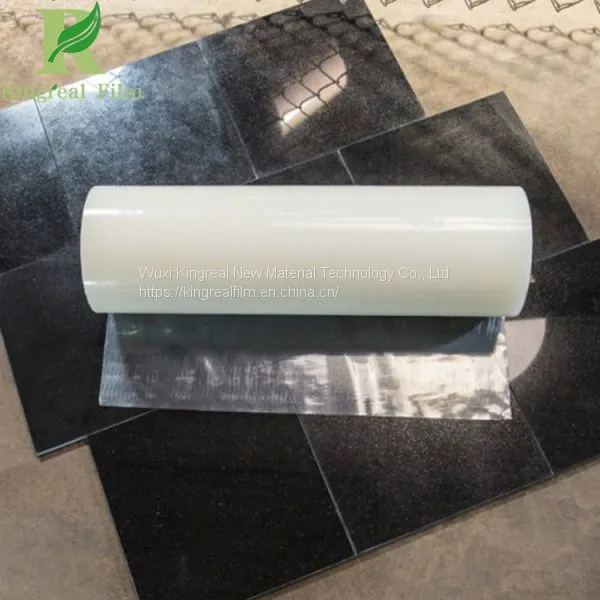 Self Adhesive Protective Film for PVC Marble Sheet Kitchen Cabinet photo-3