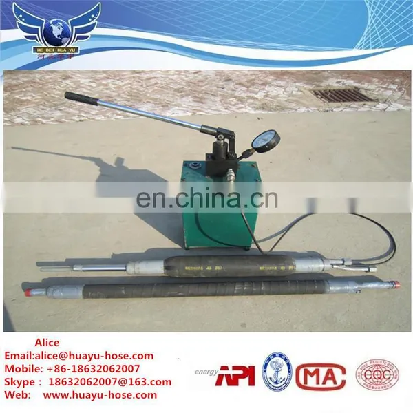 China Supplier Coal Bed Inflation Hose Grout Packer photo-4