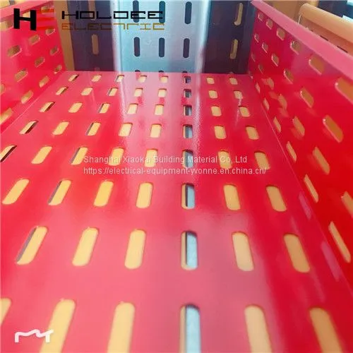 Hot Dipped Galvanized Steel Perforated Cable Tray With CE photo-3