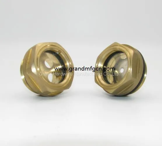 Brass Oil Level Sight Glasses OEM and ODM Service G 3/4 G1/2 G1/4 photo-5