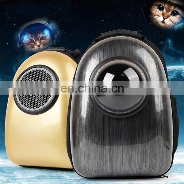 Wholesale Trend Transparent Capsule Cat Shoulder Bag Out Portable Breathable Pet Space Bag photo-6