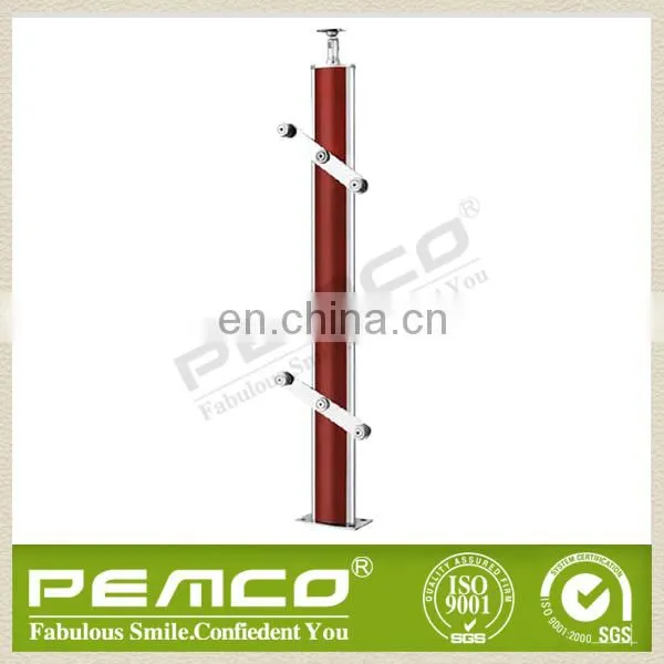 Stock of Iron Balcony Railings Designs for Glass Easy Fixing photo-2