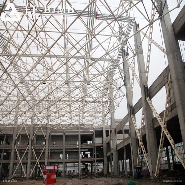 LF Steel Structure Space Frame Roof Shed Steel Frame Aircraft Hangar photo-4