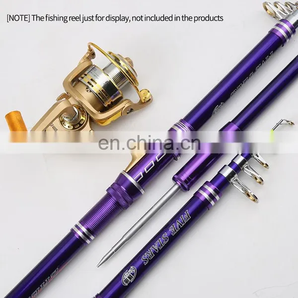 Wholesale OEM Telescopic Carbon Fiber Durable Sea Fishing Rod photo-2