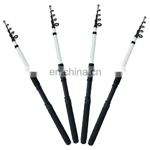 New Design 3.6m Fiberglass Fishing Rod Super Hard Vision Fast Paddle Fishing Telescopic Surf Fishing Rod photo-3