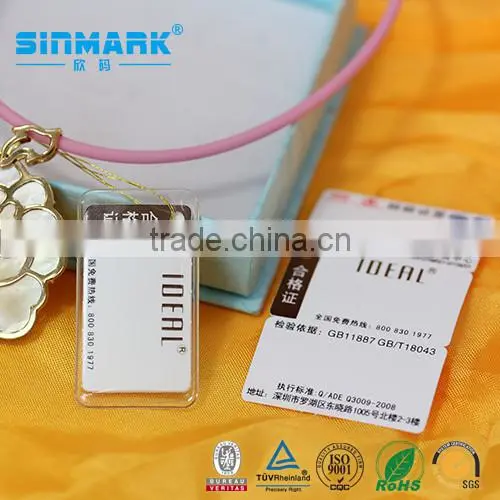 SINMARK Top Grade Self Adhesive Label Tags for Silver Jewelery photo-6