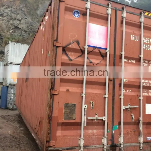 China Supplier 40' High Cube Shipping Cargo Container photo-2