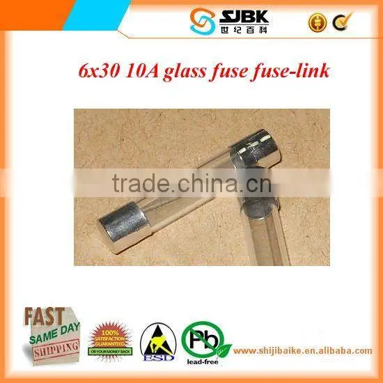 6x30 10A Glass Fuse Fuse-link