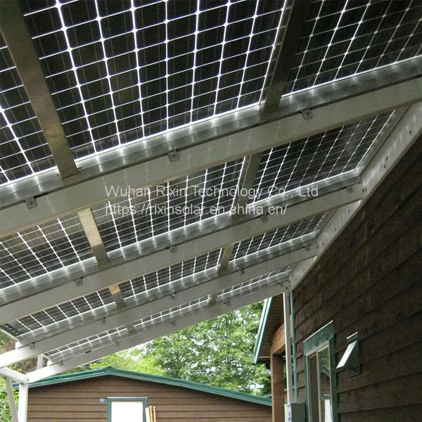 Rixin BIPV Solar Panels All Black Monocrystalline Silicon Solar Panel 6v 540w photo-4