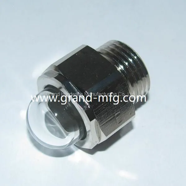 Npt 1/2 Liquid Oil Level View Site Coolant Surge Tank Sight Glass Manufactuer & Supplier