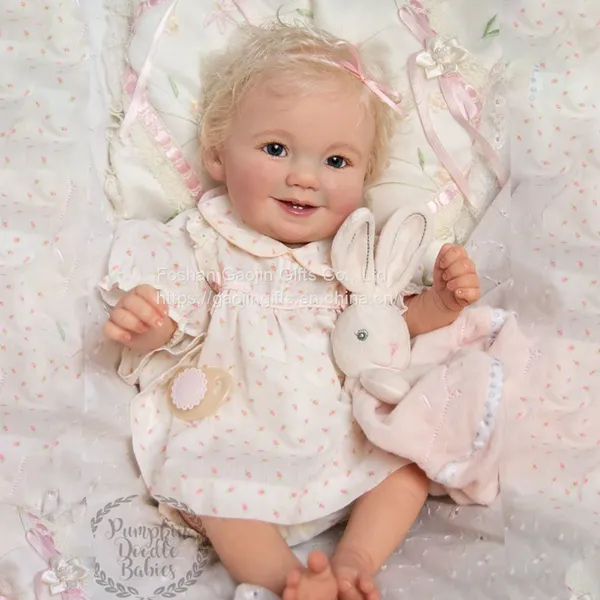 Pure Hand-painted 20-inch Reborn Dolls Soft, Odorless and Non-toxic Enamel Dolls Can Change Toys at Will