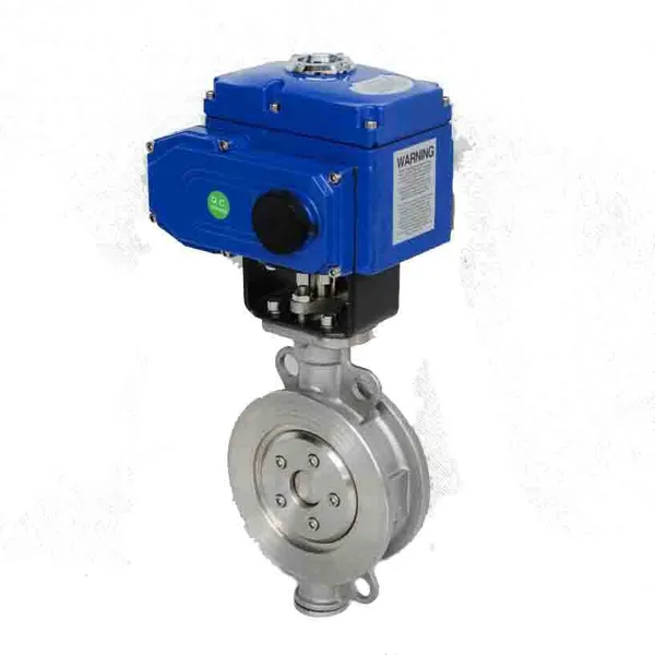 Electric Clip-on Hard Seal Butterfly Valve D973H-16C DN200